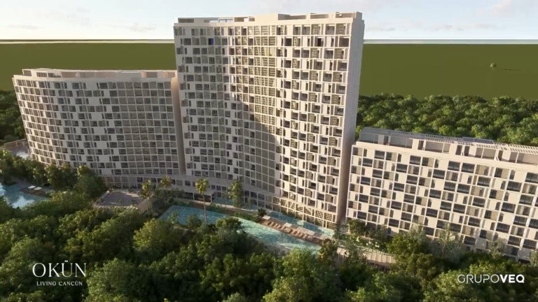 Vista General | OKÜN Living Cancún | Raini Inmuebles