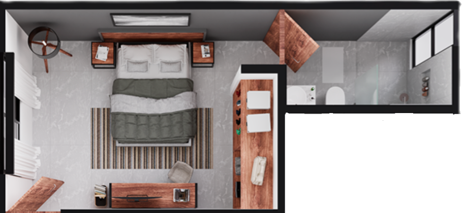 Recámara Principal con baño